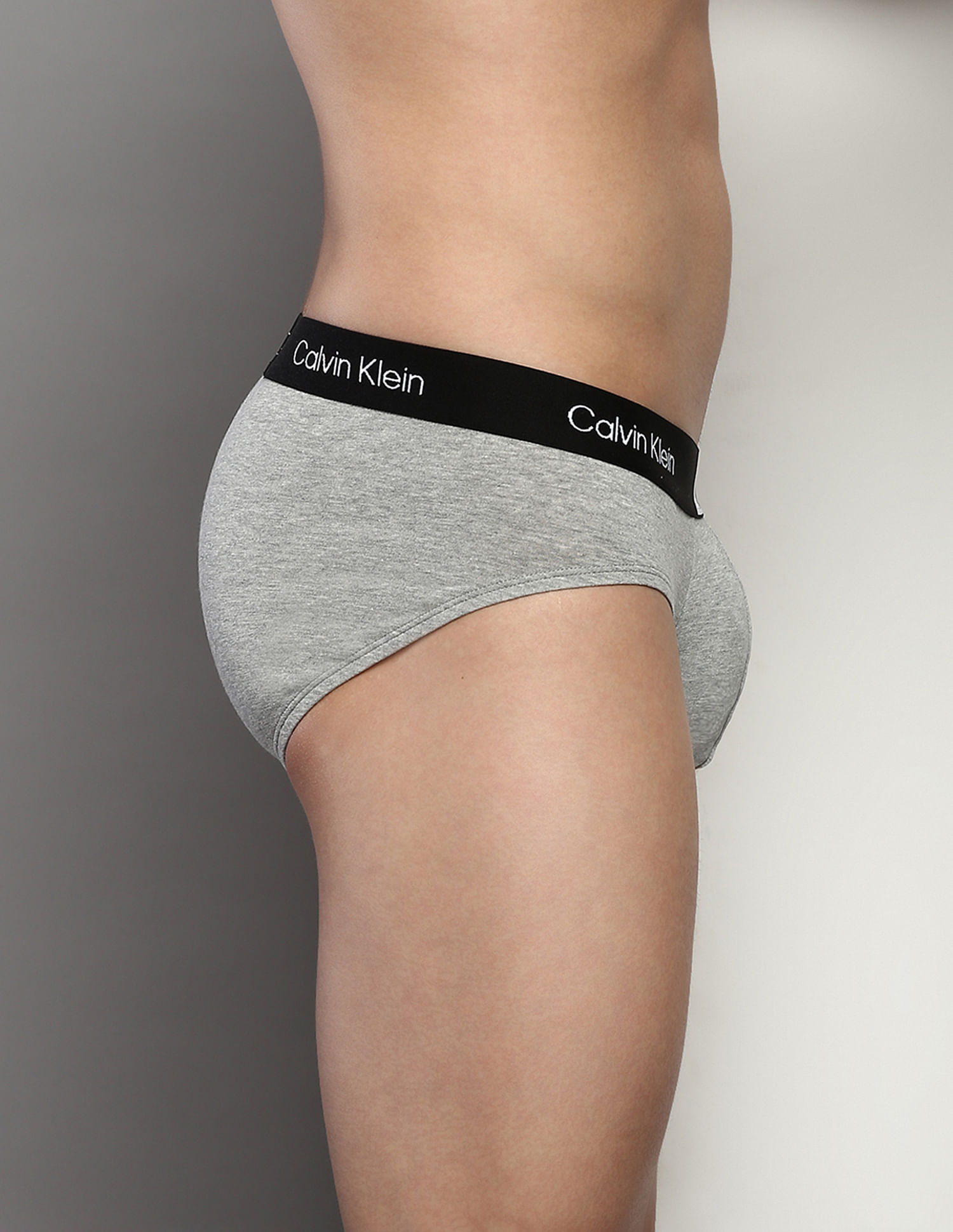 Buy Calvin Klein Underwear Mid Rise Heathered Hip Briefs - NNNOW.com