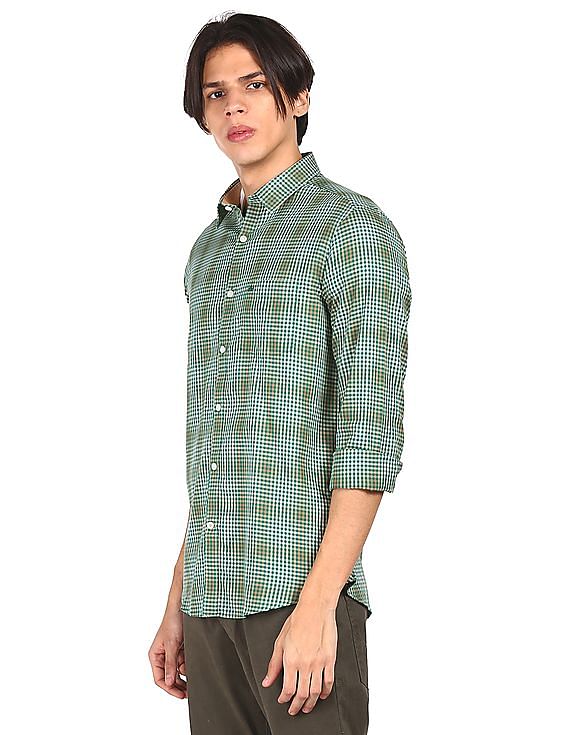Arrow Sports Cotton Check Shirt
