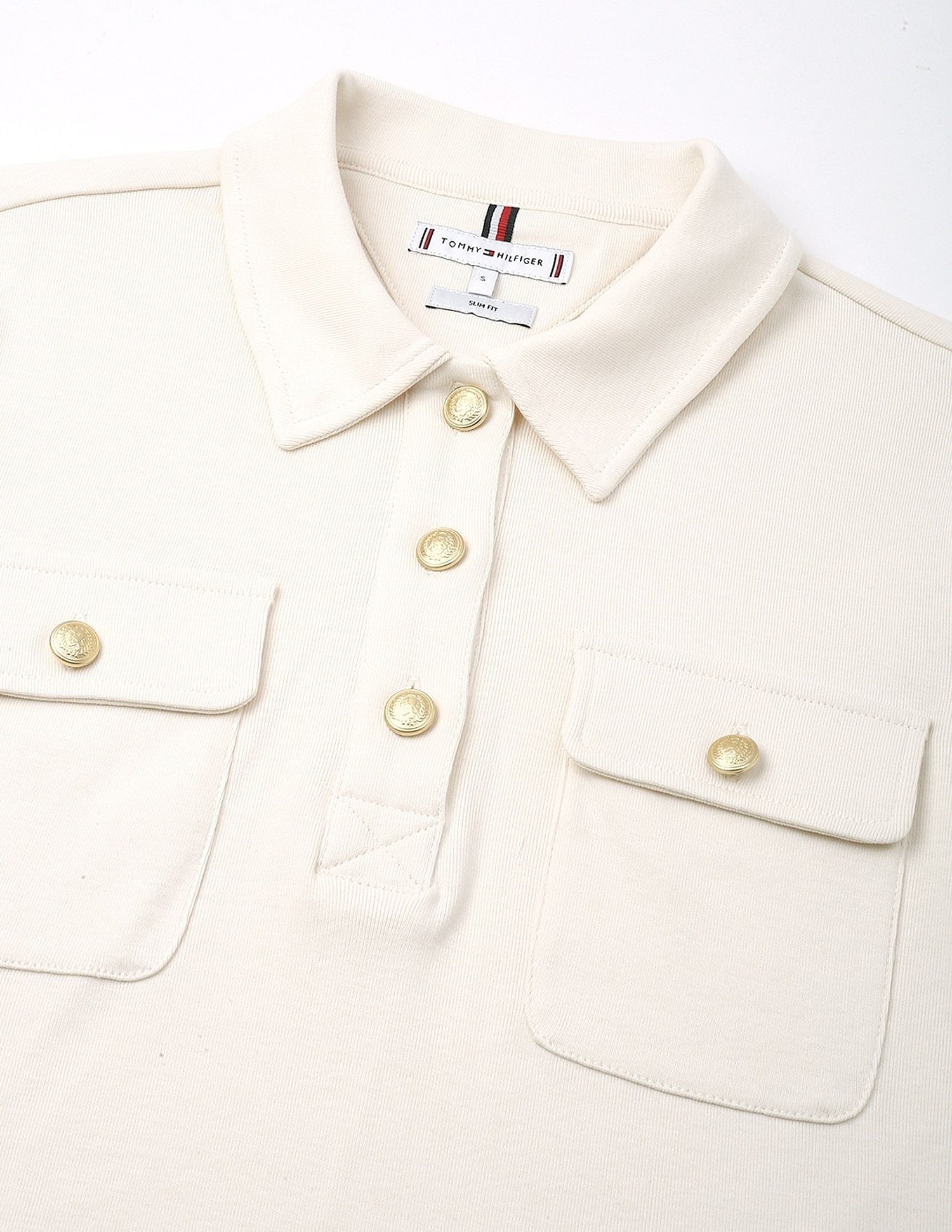 Tommy Hilfiger Solid Slim-Fit Cotton Polo T-Shirt