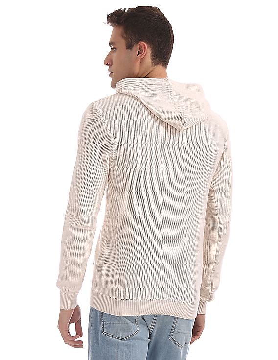 Aeropostale Hooded Knit Sweatshirt