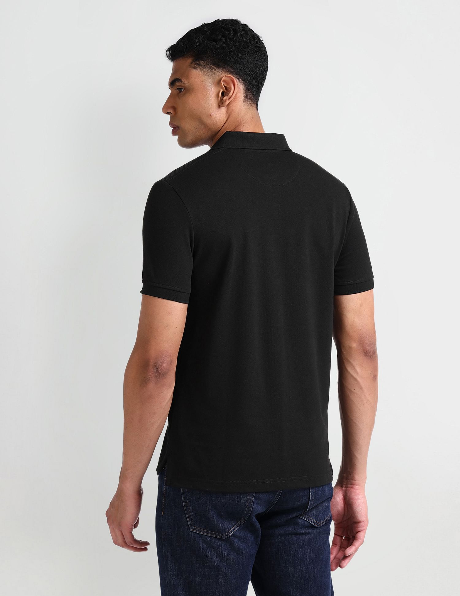 Arrow Sport Short Sleeve Graphic Print Polo Shirt