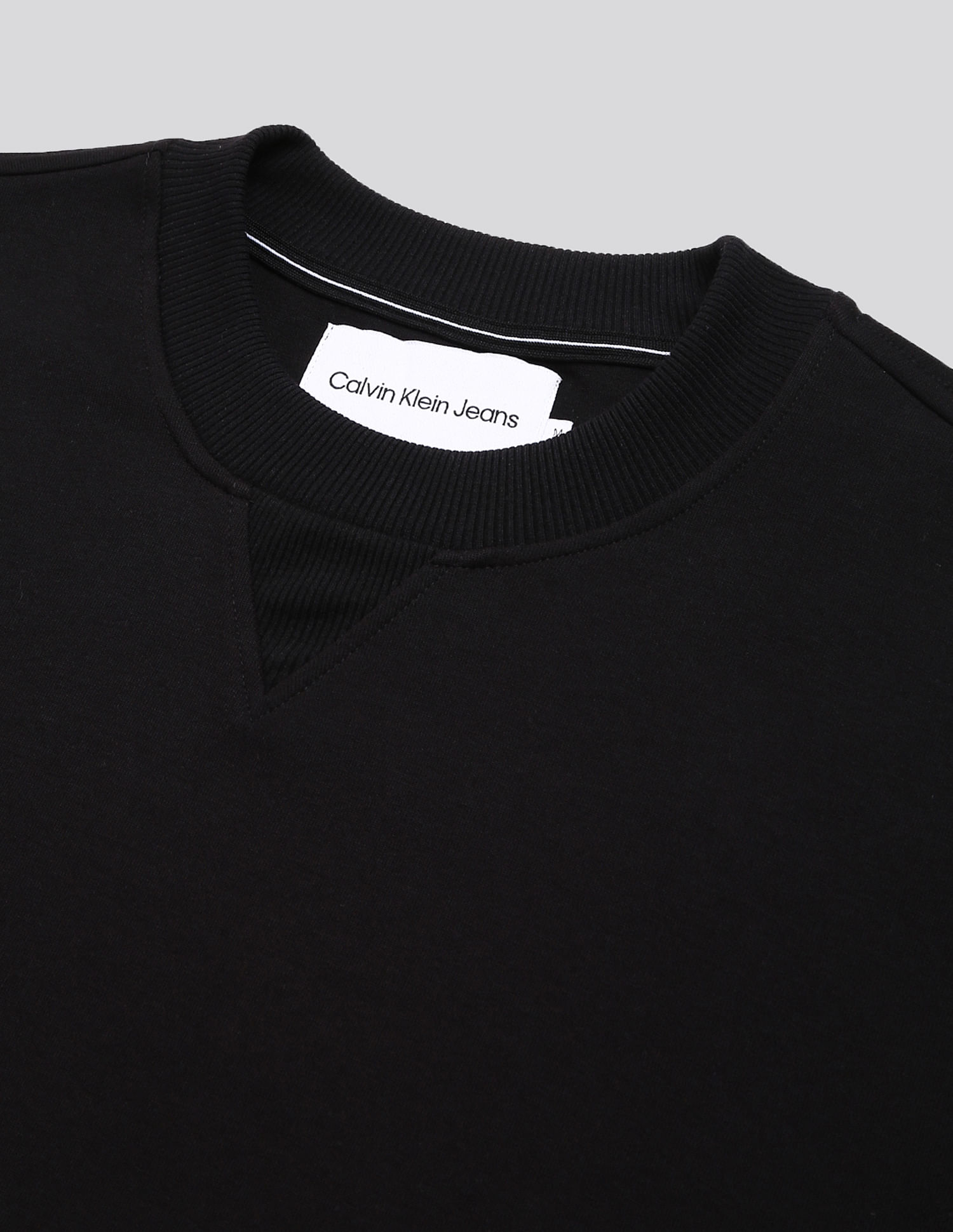 Calvin Klein Ripstop Panel Crew Neck Sweatshirt
