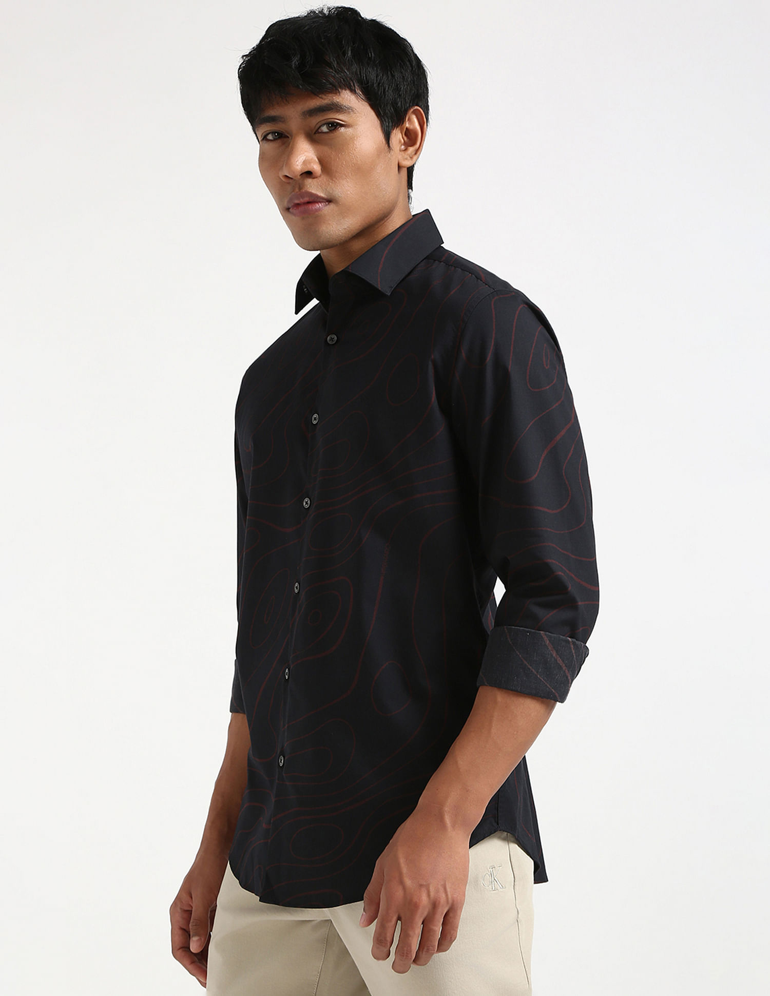 Calvin Klein Jeans Slim Fit Twill Shirt