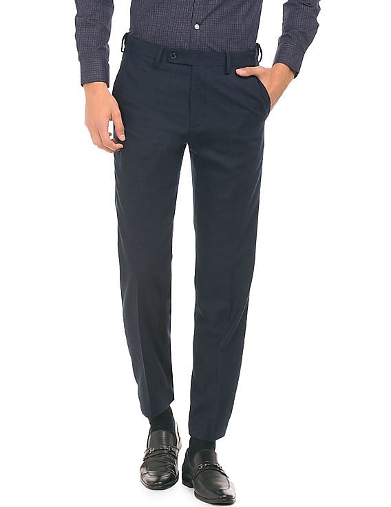 Loro Piana Grey Slim-Fit Puppytooth Virgin Wool and Cashmere-Blend Trousers  - ShopStyle Dress Pants