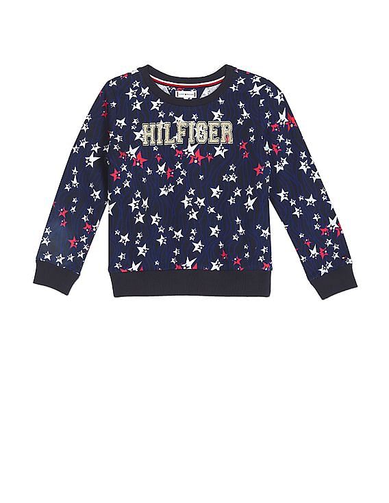 Tommy hilfiger clearance star sweatshirt