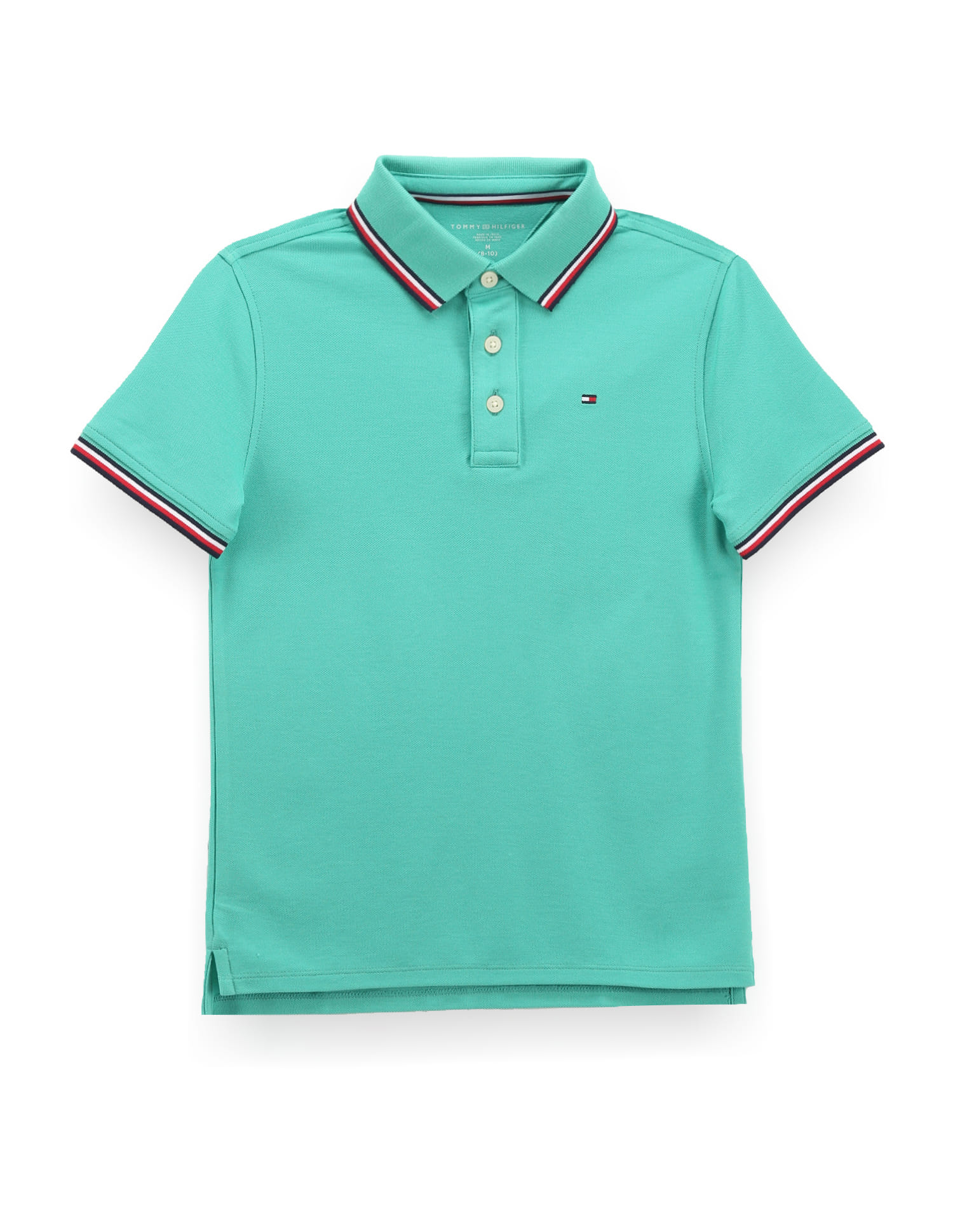 Buy Tommy Hilfiger Kids Boys Striped Collar Winston Polo Shirt
