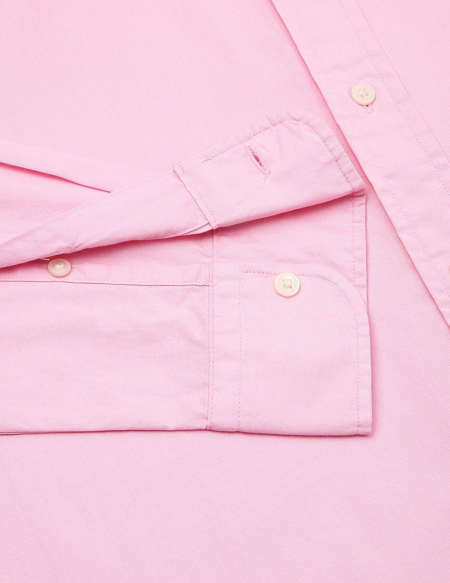 Tommy Hilfiger Solid Regular-Fit Cotton Shirt