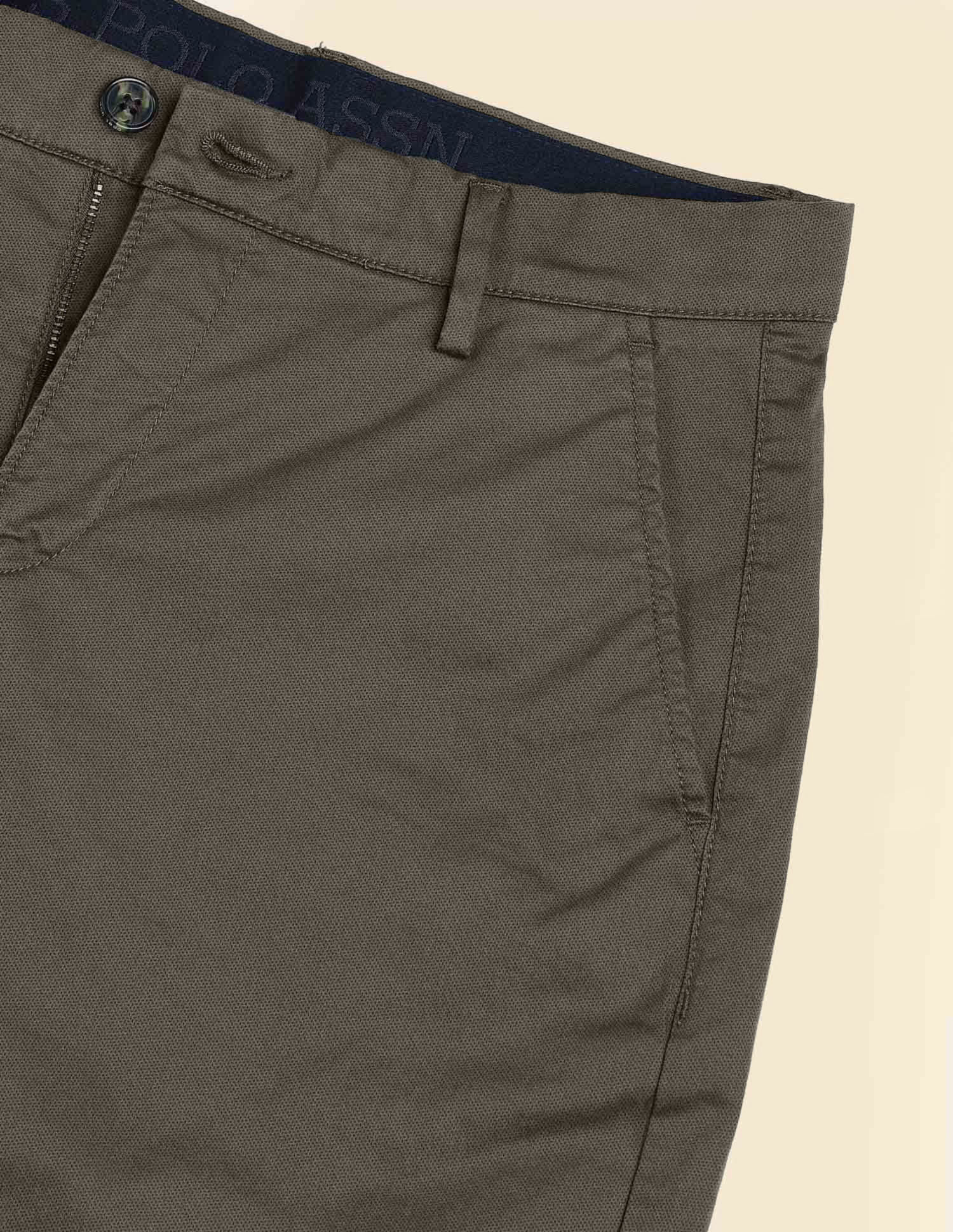 U.S. Polo Assn. Mid Rise Slim Fit Chino Shorts