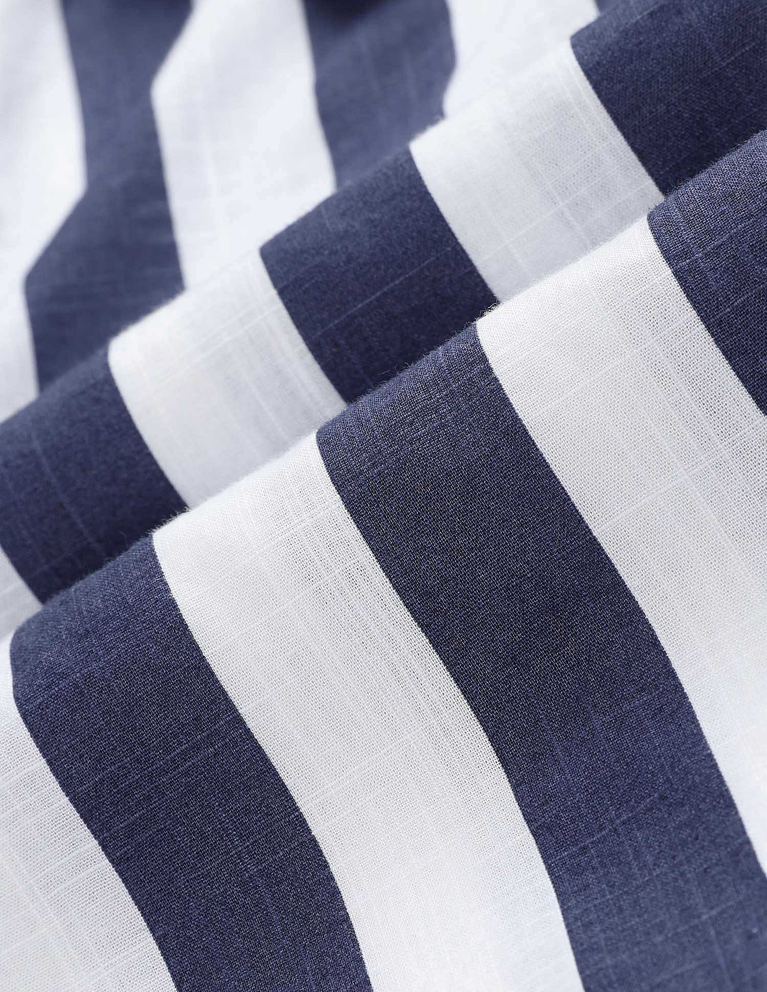 Flying Machine Vertical Stripe Pure Cotton Shirt
