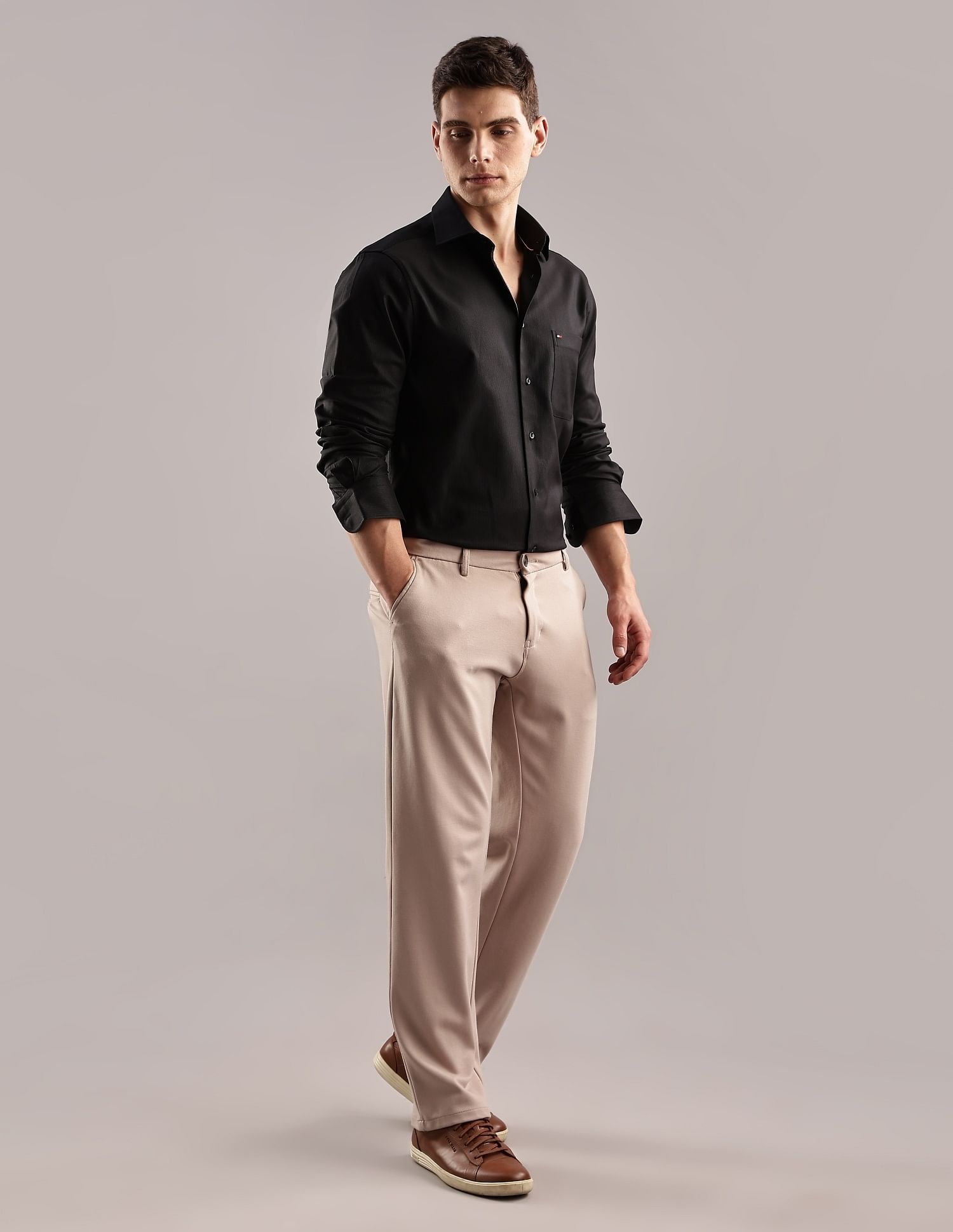 Tommy Hilfiger Striped Regular-Fit Cotton Shirt