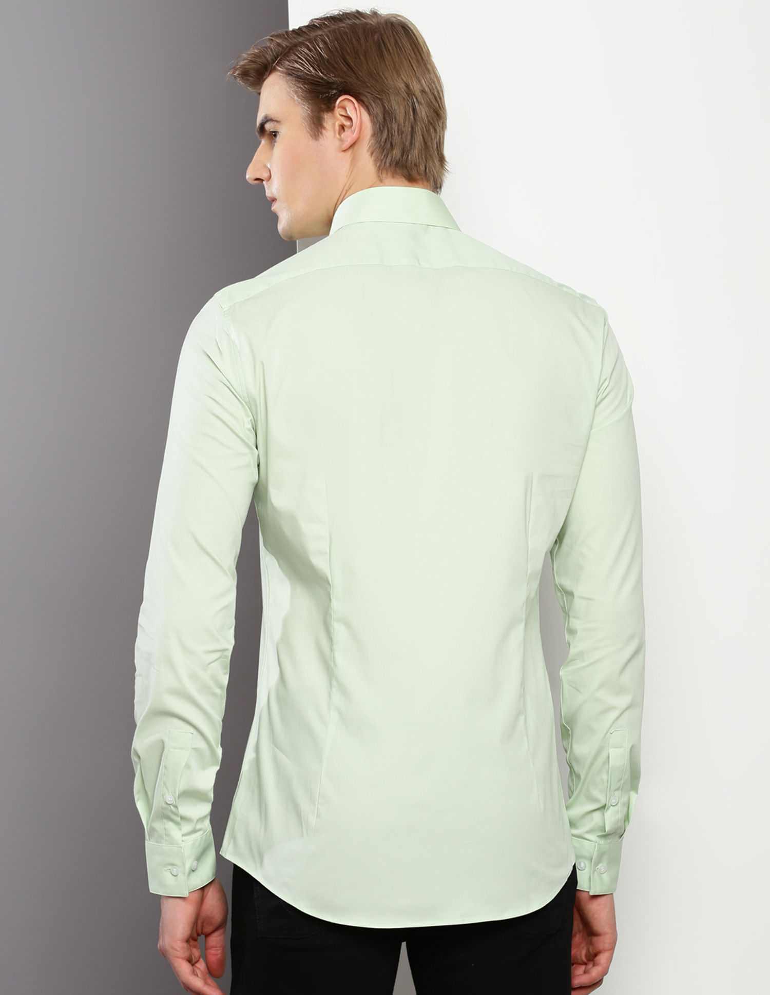 Calvin Klein Poplin Stretch Slim Shirt
