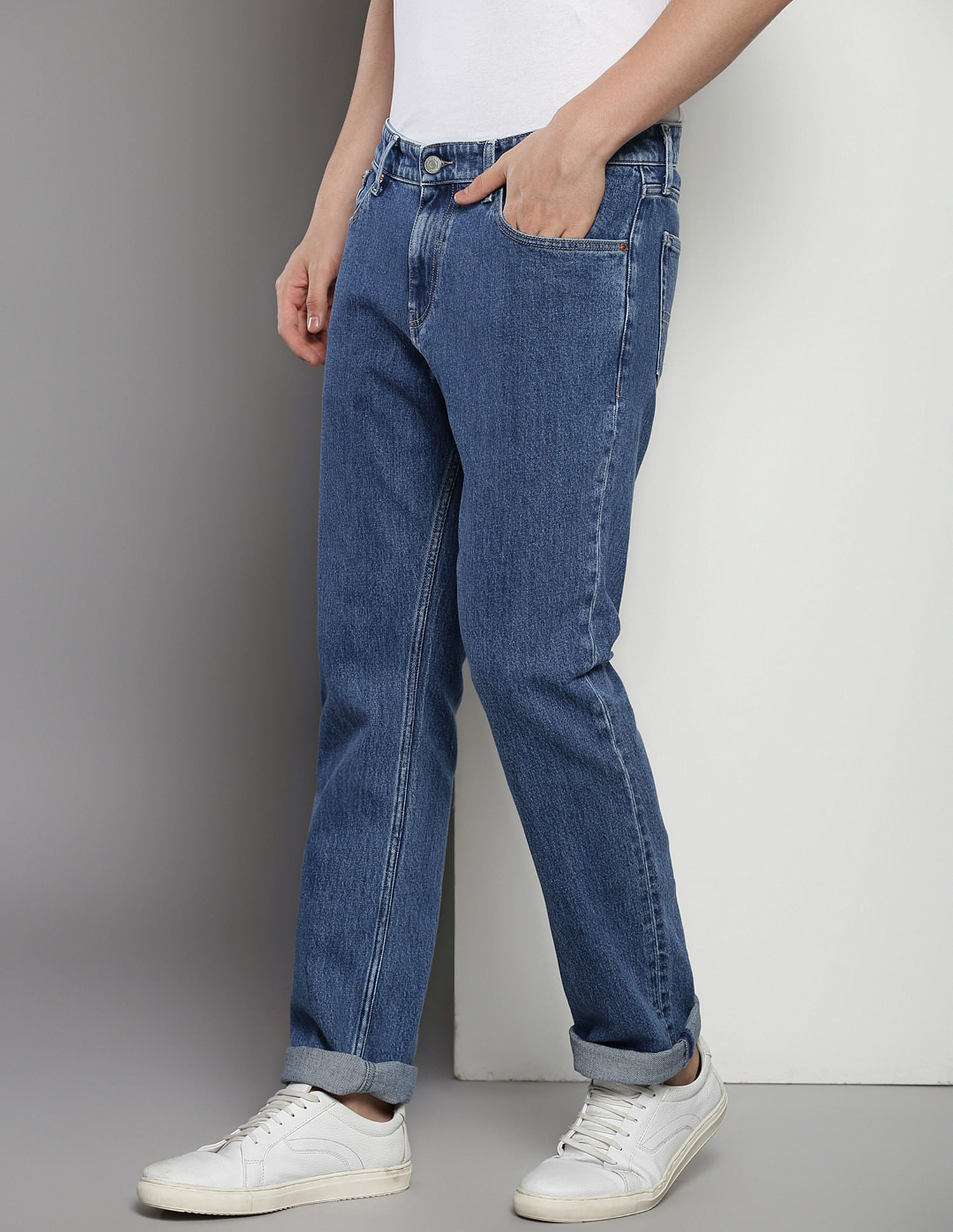 Tommy Hilfiger Ryan Rinsed Straight Fit Jeans