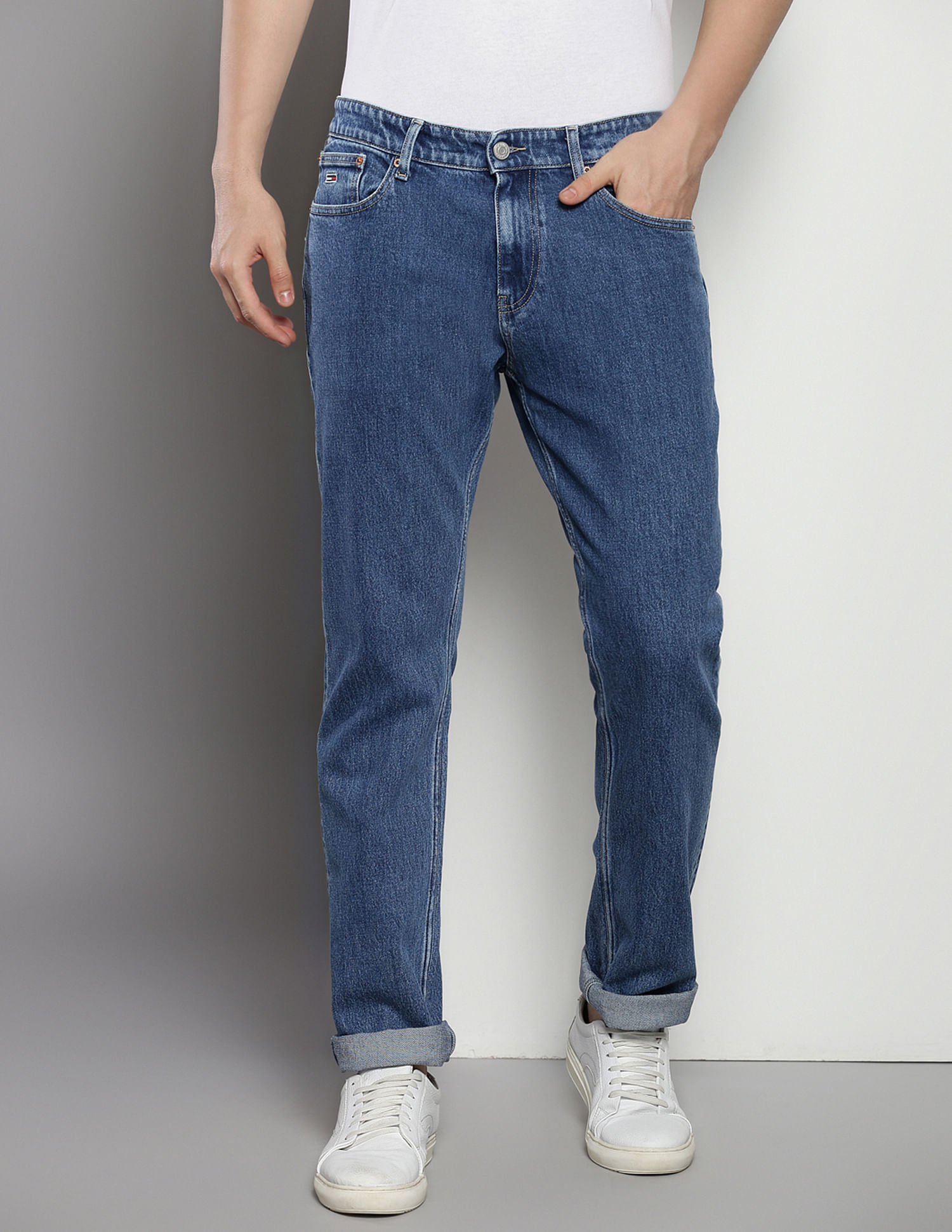 Tommy Hilfiger Ryan Rinsed Straight Fit Jeans