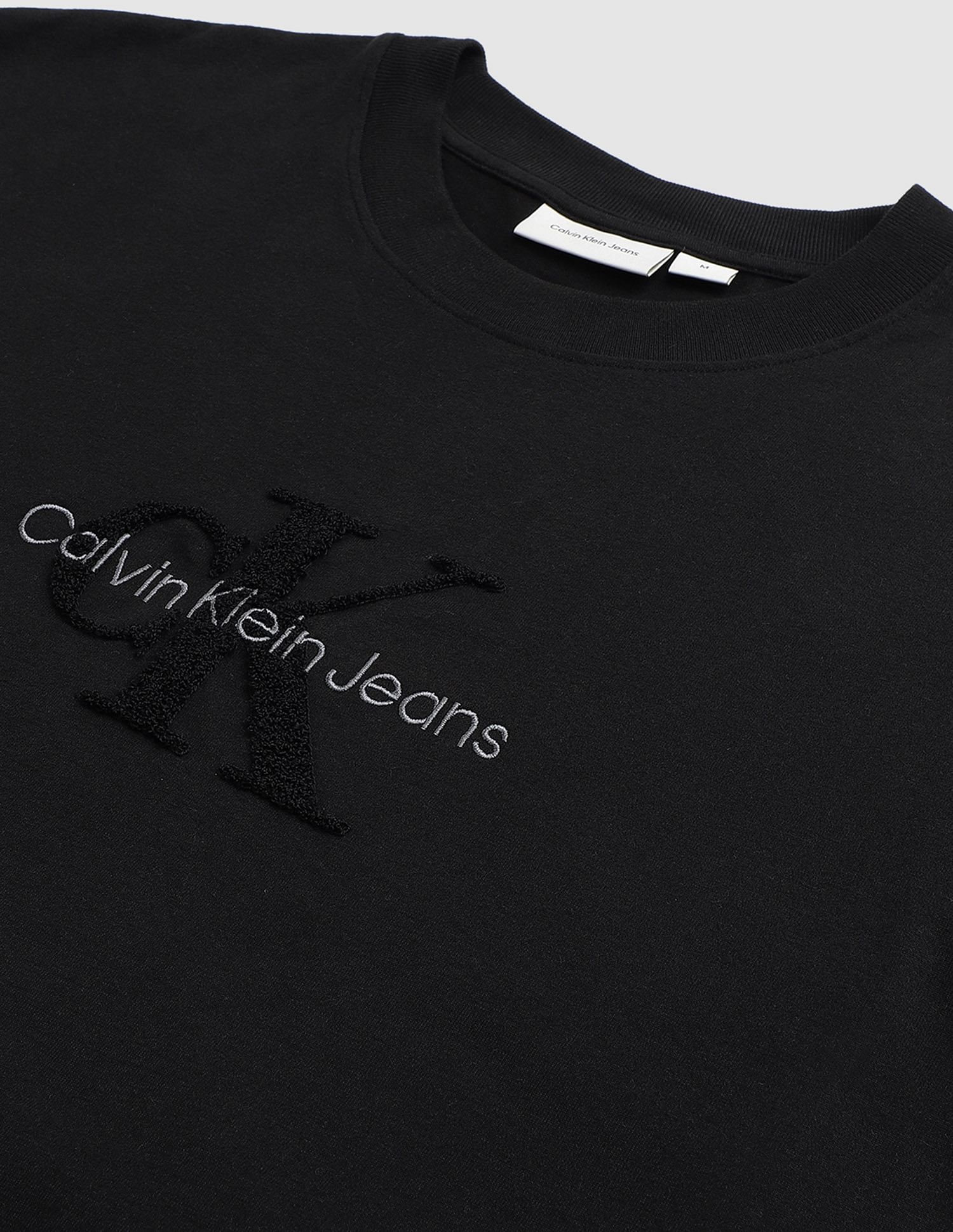 Calvin Klein Jeans Chenille Monologo T-Shirt