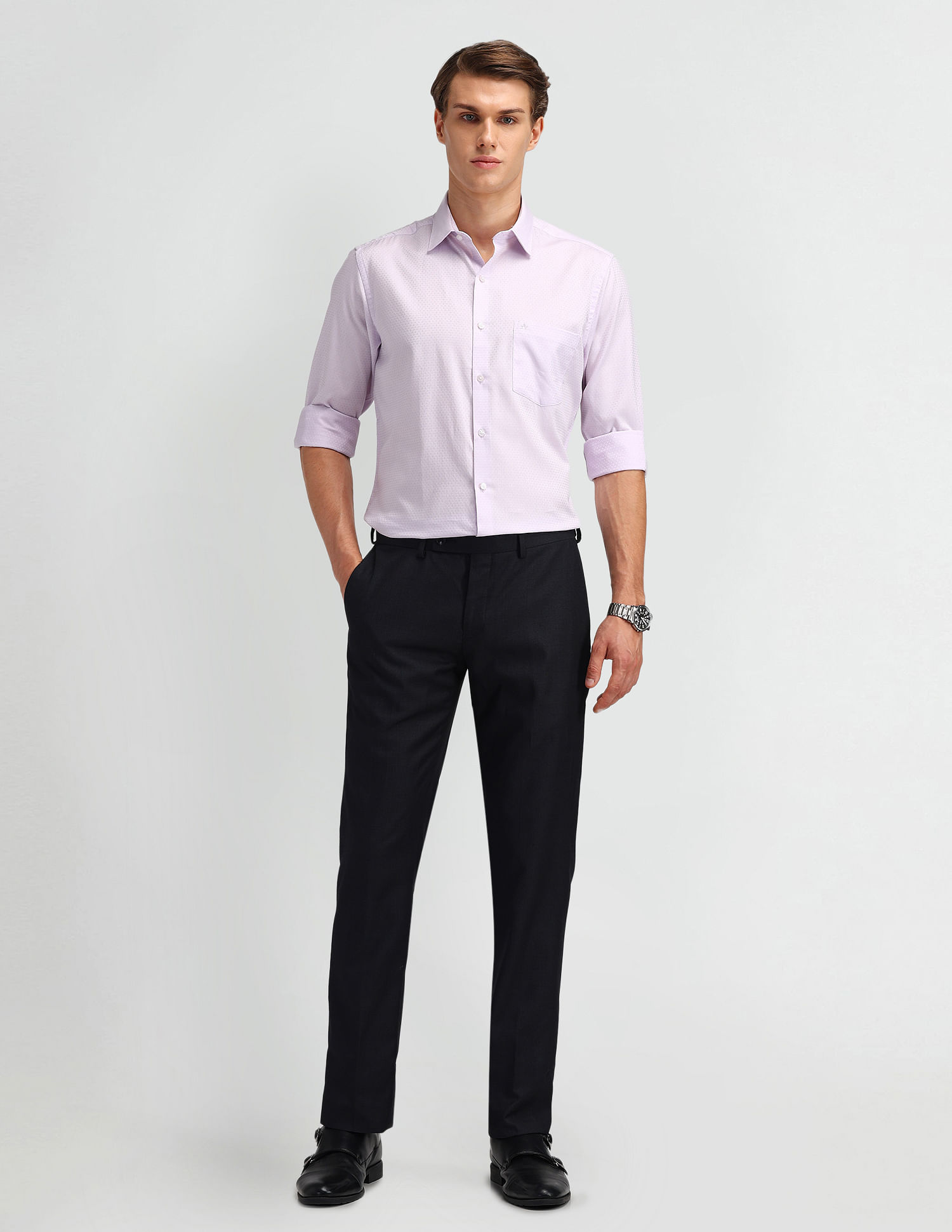 Arrow Liberty Classic Fit Cotton Shirt