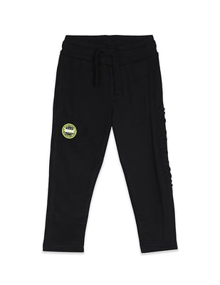 U S Polo Assn Kids Drawstring Waist Solid Track Pants