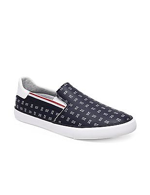 U S Polo Assn Men Brand Print Lonfi Slip On Shoes