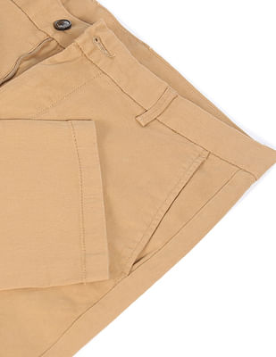 Slim Fit Plain Mens Olive Green Cotton Formal Trousers, Handwash at Rs 295  in Bhilwara