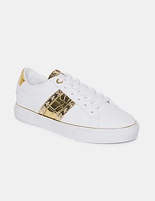 guess metallic sneakers