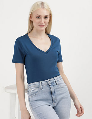 Tommy Hilfiger V-Neck Fave Core Plus T-Shirt