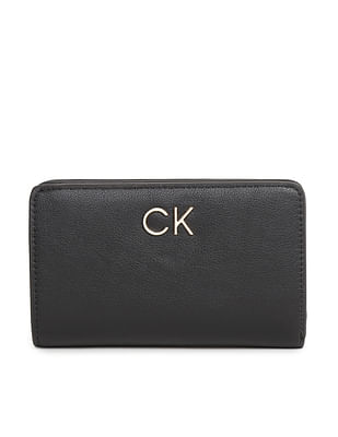 Calvin Klein Women's Re-Lock Bifold French Wallet PBL