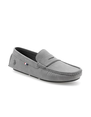 U S Polo Assn Men Solid Mirano 4.0 Slip On Shoes