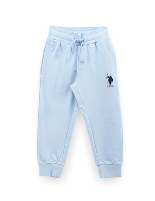 U S Polo Assn Kids Boys Drawstring Waist Joggers