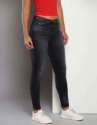 Tommy Hilfiger Mid Rise Skinny Fit Jeans