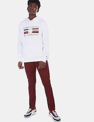 Tommy jeans best sale white hoodie