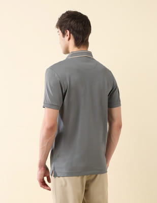 Buy U.S. Polo Assn. Solid Slim Fit Gentlemans Club Polo Shirt