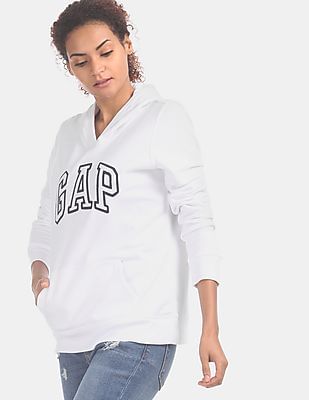 Gap white womens hoodie Clearance