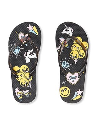 children's place flip flops
