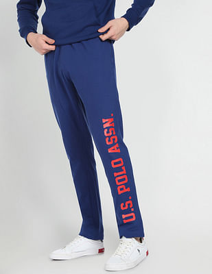 U S Polo Assn Denim Co Collegiate Cotton Track Pants