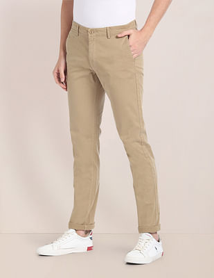 U S Polo Assn Denver Slim Fit Overdyed Chinos