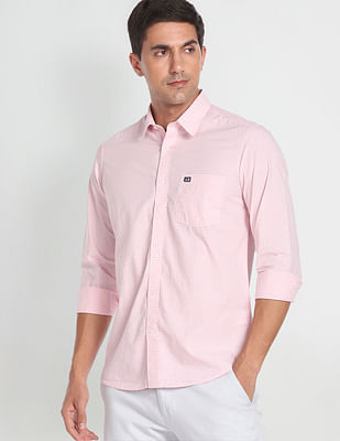 Arrow Sports Micro Check Cotton Casual Shirt