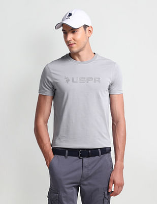 U S Polo Assn Denim Co Muscle Fit Brand Print T-Shirt