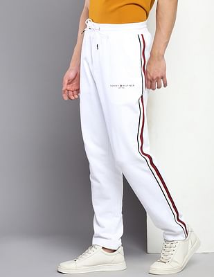 Tommy hilfiger hot sale white sweatpants