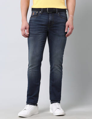 Price History of Regallo Skinny Fit Ultra Soft Jeans from NNNow