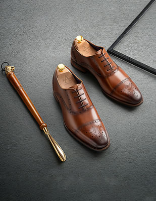 Arrow Men Leather Bagdon Brogues