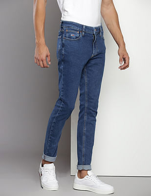 Tommy Hilfiger Simon Skinny Fit Rinsed Jeans