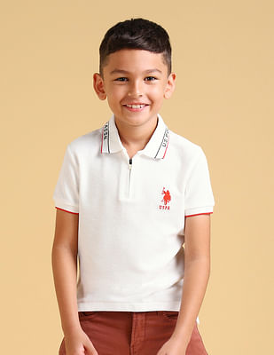 U S Polo Assn Kids Boys Regular Fit Polo Shirt