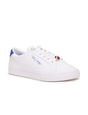 Tommy Hilfiger Women Solid Court Sneakers