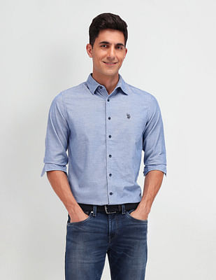 U S Polo Assn Denim Co Slim Fit Corduroy Shirt