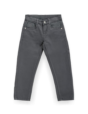 U S Polo Assn Kids Boys Clean Look Slim Jeans