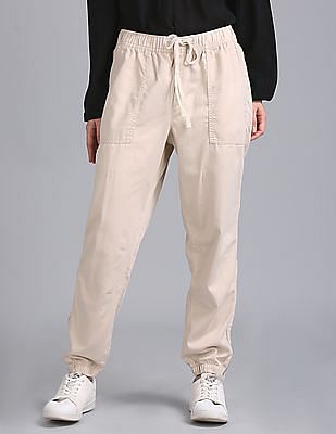 gap girlfriend utility joggers