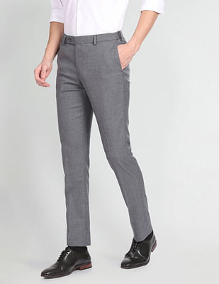 Arrow Dobby Regular Fit Autoflex Trousers