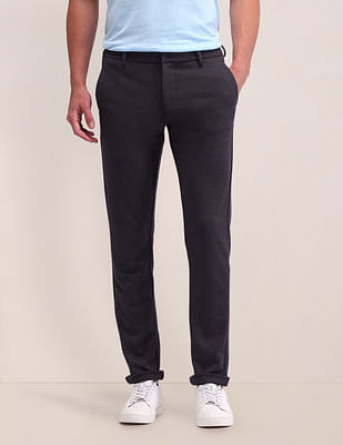 U S Polo Assn Austin Slim Fit Heathered Trousers