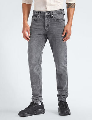 Calvin Klein Jeans Mid Rise Slim Tapered Jeans