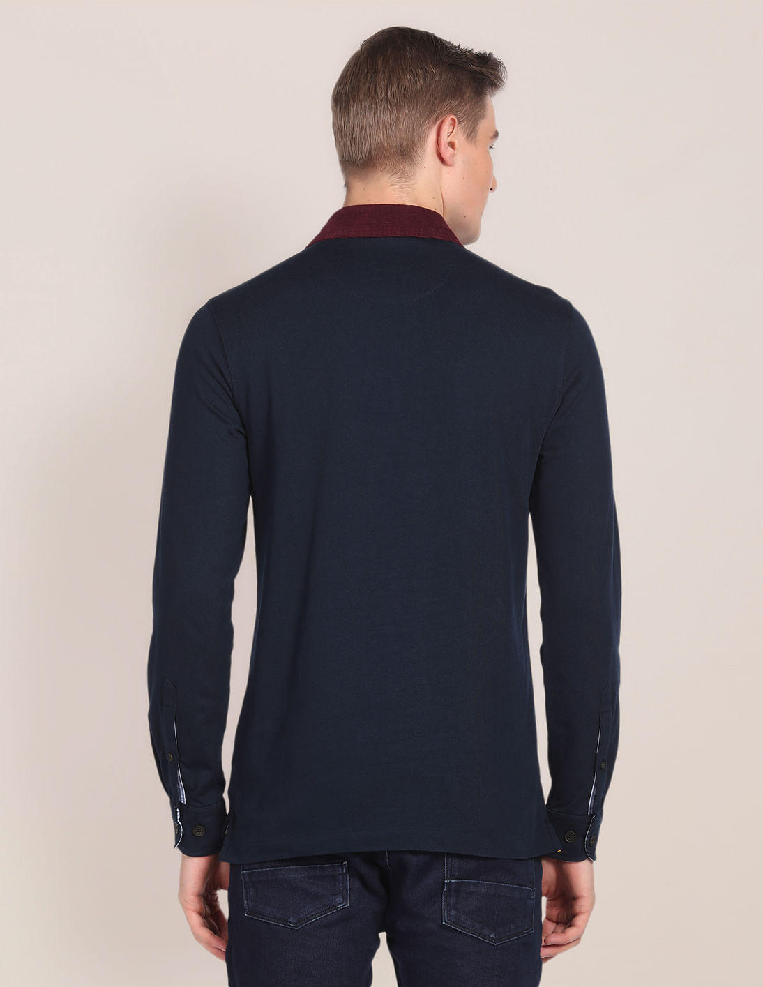 に*様 H COTTON NYLON CORD POLO COLLAER KNI H COTTON NYLON CORD POLO COLLAER KNIT