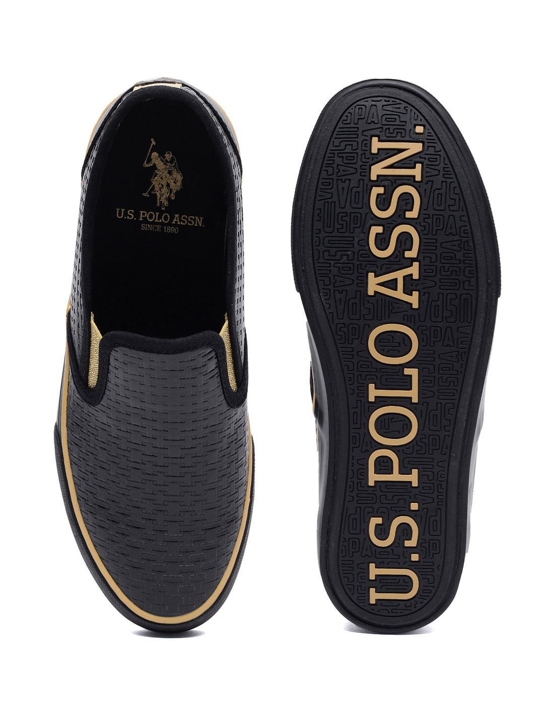 Buy U.S. Polo Assn. Women Canvas Solid Anna Slip On Shoes